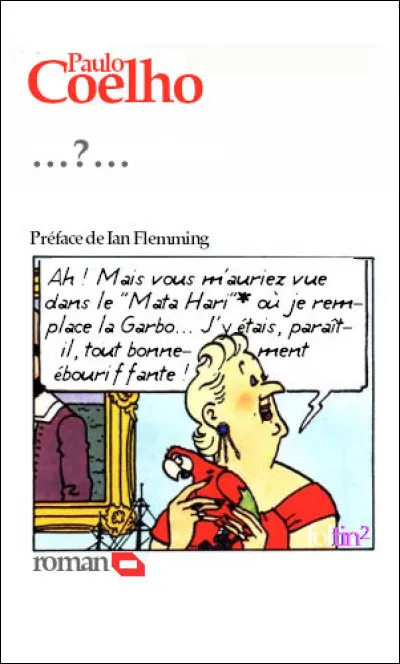 C'est l'antépénultième roman - à ce jour - de l'auteur, sous forme d'une biographie, sous le titre ... (Complétez !)