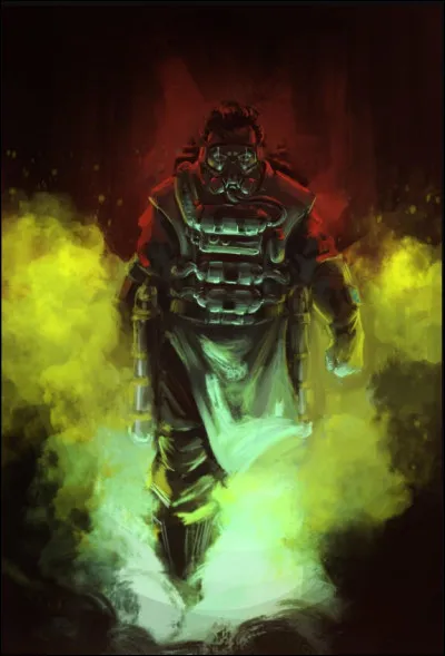 Quel est le nom du gaz toxique de Caustic ?