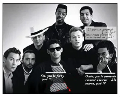 1983 > Allez, un p'tit coup de "vin rouge rouge" pour la route ! Au fait, il venait d'où, le nom de ce groupe, "UB40" ?