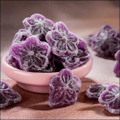 Ces petits bonbons sont des violettes de Toulouse.