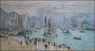 On commence ce quiz en cherchant un impressionniste. De ces trois membres de ce courant, lequel a réalisé, en 1874, ce tableau intitulé ''Le Havre, bateau de pêche sortant du port'' ?