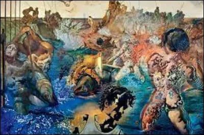 Toile de grande taille, 3,04 m de hauteur sur 4,04 m de longueur, ''La pêche aux thons'' est un tableau qui fut exécuté par un surréaliste entre 1966 et 1967. Qui en est l'auteur ?