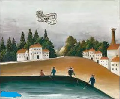 Vers 1908, quel naïf a réalisé ce tableau nommé ''Les pêcheurs à la ligne'' ?