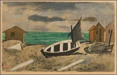 Datant de 1959, ''Barques de pêches'' est un tableau réalisé par un cubiste. Parmi ces trois membres, lequel en est l'auteur ?