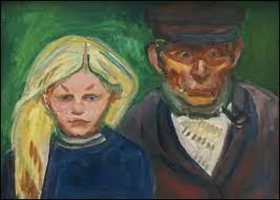 ''Vieux pêcheur et sa fille'' est un tableau réalisé en 1902. Quel expressionniste a immortalisé sur sa toile le visage de ces deux personnes ?