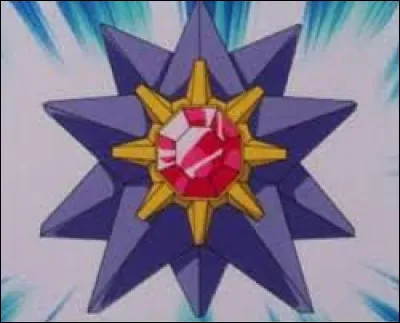 Que faut-il ajouter à "sta" pour obtenir le nom d'un Pokémon de la première génération ?