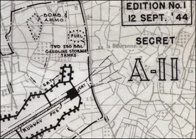 Durant la bataille de Normandie, un " aérodrome de l'avant " fut conçu du 27 juillet au 6 août 1944 afin d'apporter un soutien aérien au plus proche de la ligne de front. Le choix de son emplacement stratégique s'arrêta à la commune de :