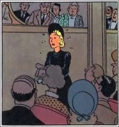 Dans quel album apparait cette élégante femme, épouse du cinéaste Monsieur Clermont ?