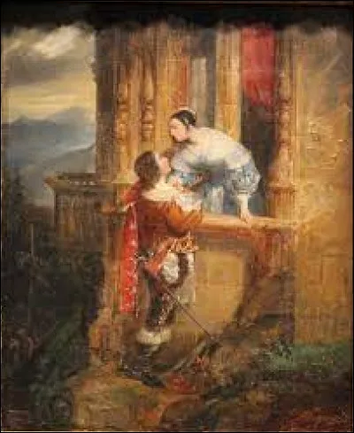 ''Les Adieux de Cinq-Mars à Marie d'Entraigues'' ou ''Le Baiser du départ'' est un tableau exécuté par un académicien en 1836. Qui est l'auteur de cette toile ?