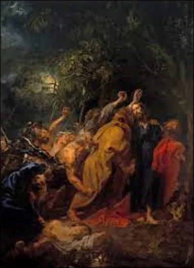 De ces trois baroques, lequel a réalisé ce tableau nommé ''Le Baiser de Judas'', en 1620 ?