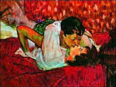 En 1892, quel postimpressionniste a réalisé ce tableau nommé ''Le Baiser'' ?