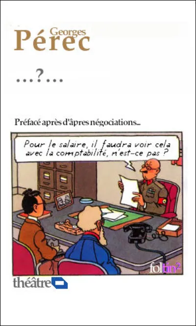 Un texte ne comprenant qu'une seule phrase grammaticale à la deuxième personne du pluriel, sans ponctuation : quel est son titre ?