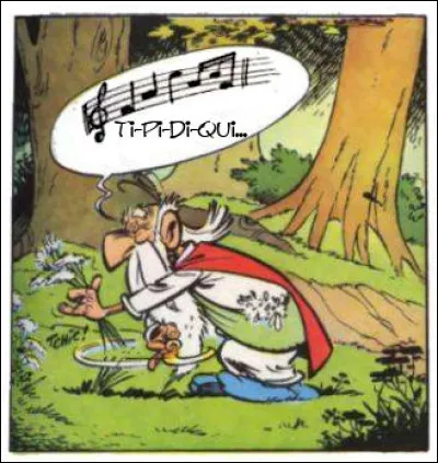 Récréation > Vieille comptine sur la "serpette" : "Ta-pa-da-ca, la sarpatte a pardae, etc.". Quelle figure de style utiliser pour que le 1er "mot" ait un sens, du moins à l'oreille ?