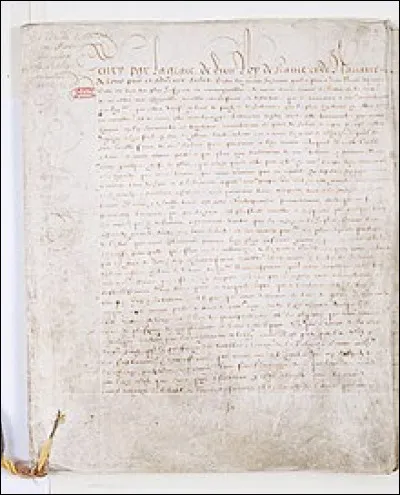 L'&eacute;dit de Nantes qui met un terme aux guerres de Religion a &eacute;t&eacute; promulgu&eacute; le...