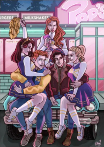 Quelle série ce fanart représente-t-il ?