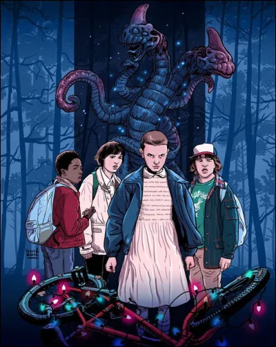 Quelle est la série représentée par ce fanart ?