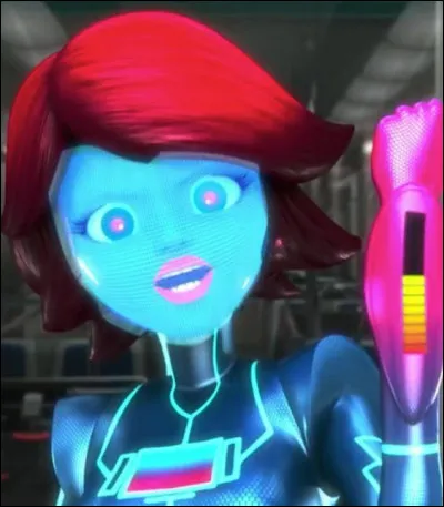 Dans quoi est-ce qu'Audimatrix enferme Alya pour la jeter dans la scène ?