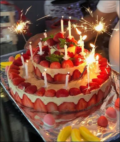 Et enfin, "Happy Birsthday !" Sur quel gâteau vas-tu souffler tes bougies, Marine ?