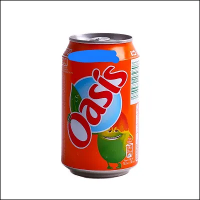 Quel est le goût marqué sur la canette ?