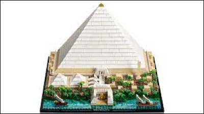 Quel monument représente cette pyramide Lego ?