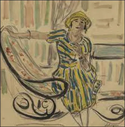 Qui a peint "Femme au rocking-chair" ?