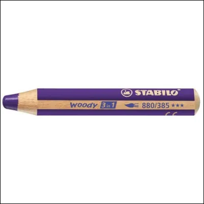 De quelle couleur est ce crayon de couleur ? Il est...