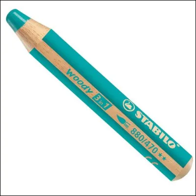 De quelle couleur est ce crayon de couleur ? Il est...