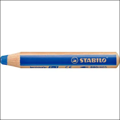 De quelle couleur est ce crayon de couleur ? Il est...