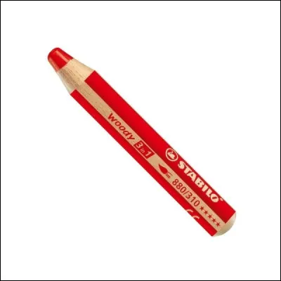 De quelle couleur est ce crayon de couleur ? Il est...