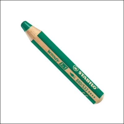 De quelle couleur est ce crayon de couleur ? Il est...