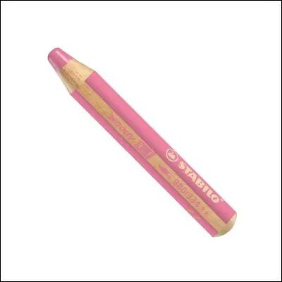 De quelle couleur est ce crayon de couleur ? Il est...