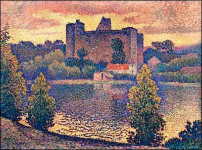 Qui a immortalisé "Le Château de Clisson" ?