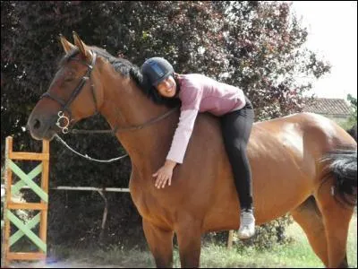 Comment appelle-t-on le galement 'monter sans selle' ?