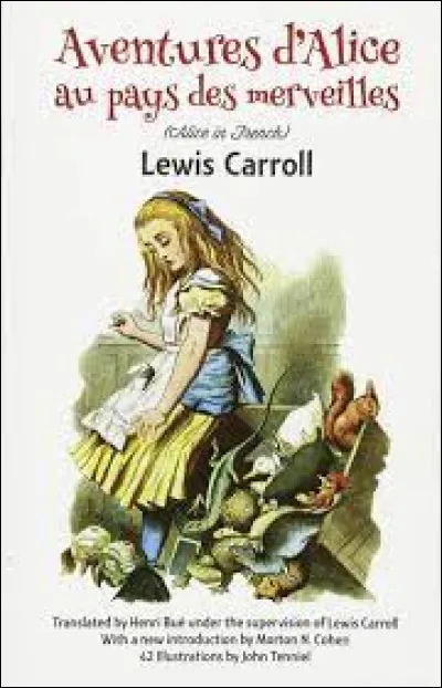 Quel est le titre complet du roman écrit par Lewis Carroll, qui fait suite à "Les aventures d'Alice au pays des merveilles" ?