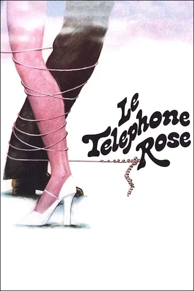 Qui joue le rôle principal dans le film "Le Téléphone rose" aux côtés de Pierre Mondy, en 1975 ?
