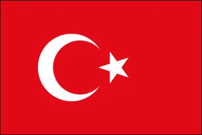 Le drapeau de la Turquie est-il inversé ?