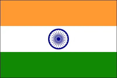 Le drapeau de l'Inde est-il inversé ?