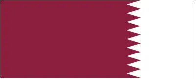 Le drapeau du Qatar est-il inversé ?