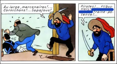 "C" comme... > Encore une spécialité haddockienne complètement originale en terme de juron ! Lequel ?