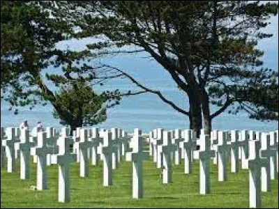 Monument : Dans quelle ville se trouve le cimetière américain ?