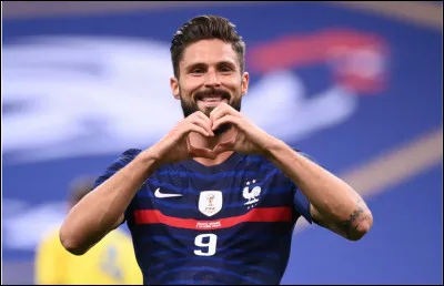 Son nom est Giroud, quel est le prénom de ce joueur international français, un des meilleurs buteurs de l'équipe de France ?