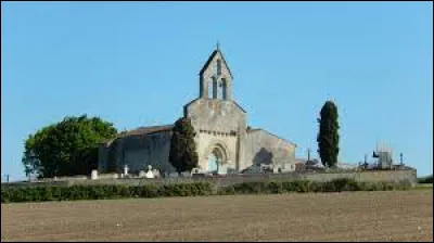 Commune Charentaise-Maritime, sur la rive droite de la Boutonne, Saint-Martial se situe en r&eacute;gion ...