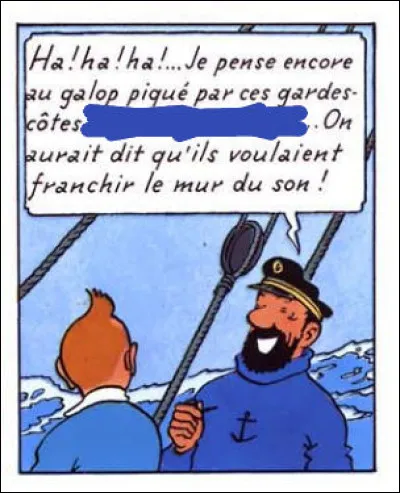 Alors qu'ici, les gardes-côtes sont qualifiés ... (Complétez !)