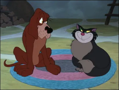 Quel est le nom du chien en compagnie de Lucifer ?