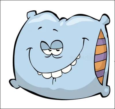 "Manger l'oreiller" signifie :