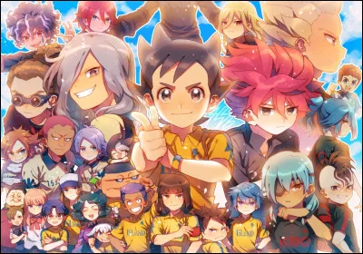 Dans "Inazuma Eleven Arès", comment les trois personnages principaux s'appellent-ils ?
