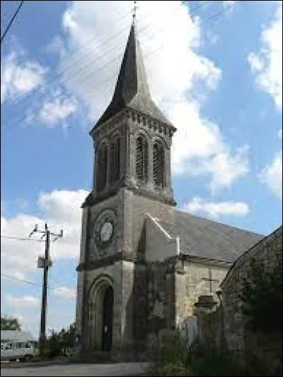 Nous sommes dans les Pays-de-la-Loire, à Luigné, devant l'église Notre-Dame-de-l'Assomption. Ancienne commune du Saumurois, il se situe dans le département ...