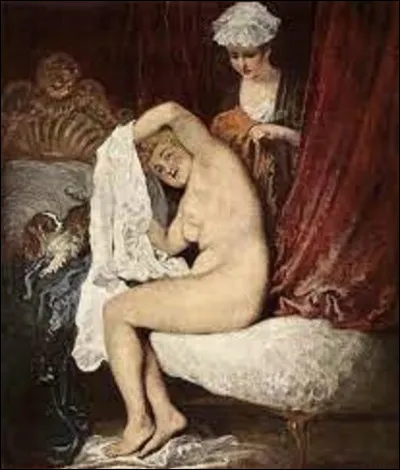 Et on clôt ce premier volet en cherchant un peintre rococo. De ces trois artistes, lequel a réalisé, entre 1717 et 1719, ce tableau intitulé ''Une Femme à sa toilette'' ?
