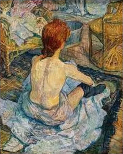Huile sur toile réalisée en 1889, ''La Toilette'' est une peinture postimpressionniste. Qui a signé cette peinture ?