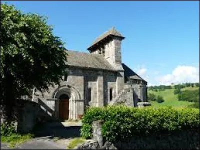 Nous sommes à présent en Aveyron, à Brommes, devant l'église Saint-Martin. Village dépendant de Mur-de-Barrez, il se situe dans l'ex région ...